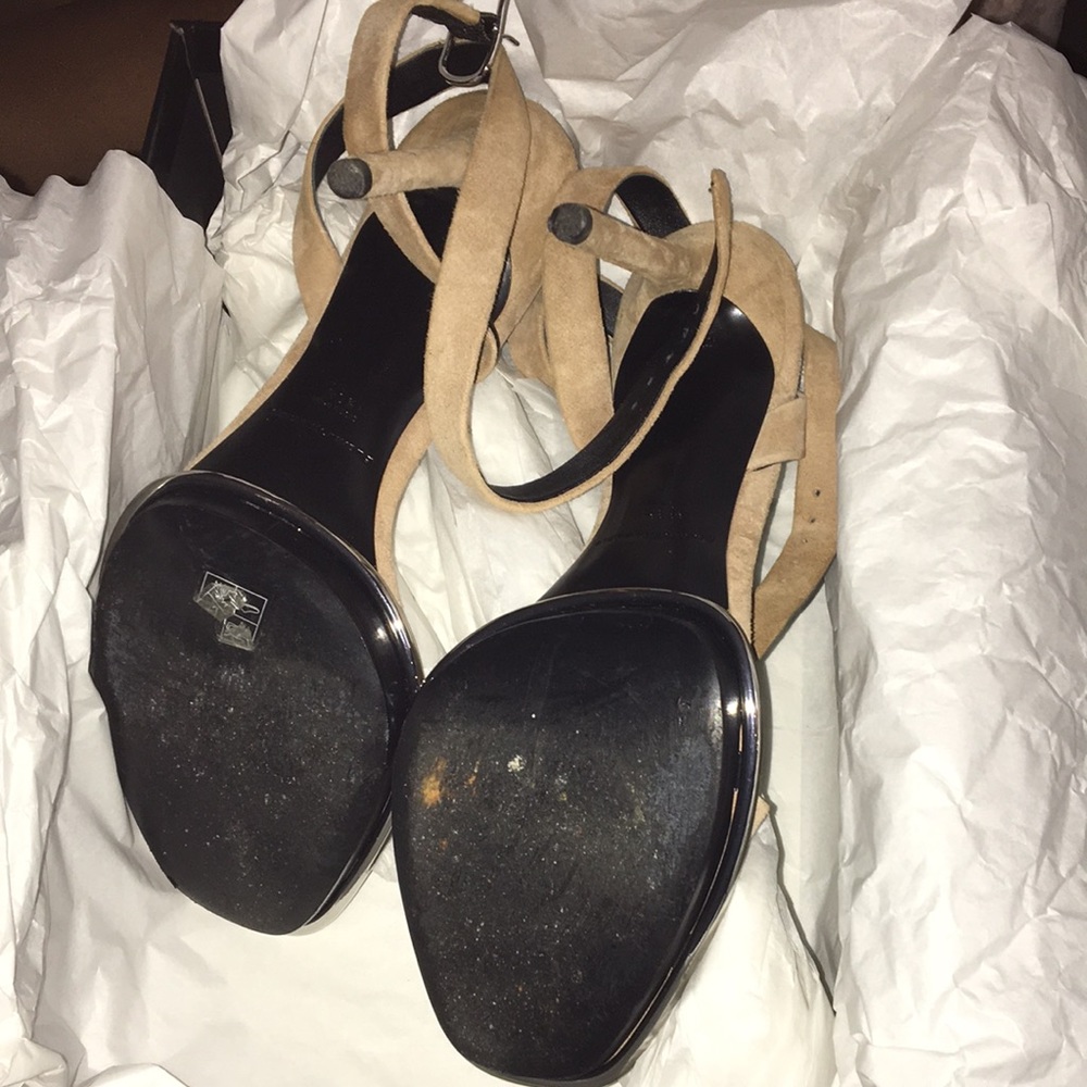Alexander Wang Tan Stiletto Sandals - Picture 6 of 8